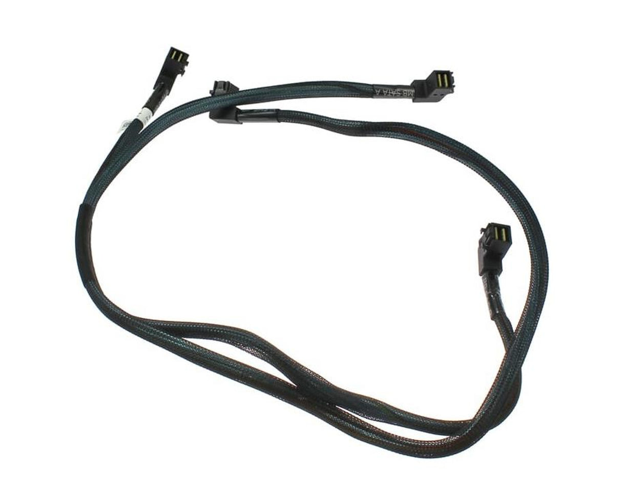 Dell Perc Dual Mini SAS HDD Cable for PowerEdge R730 - LFF - S130 Controller P/N: 13CCM, 013CCM