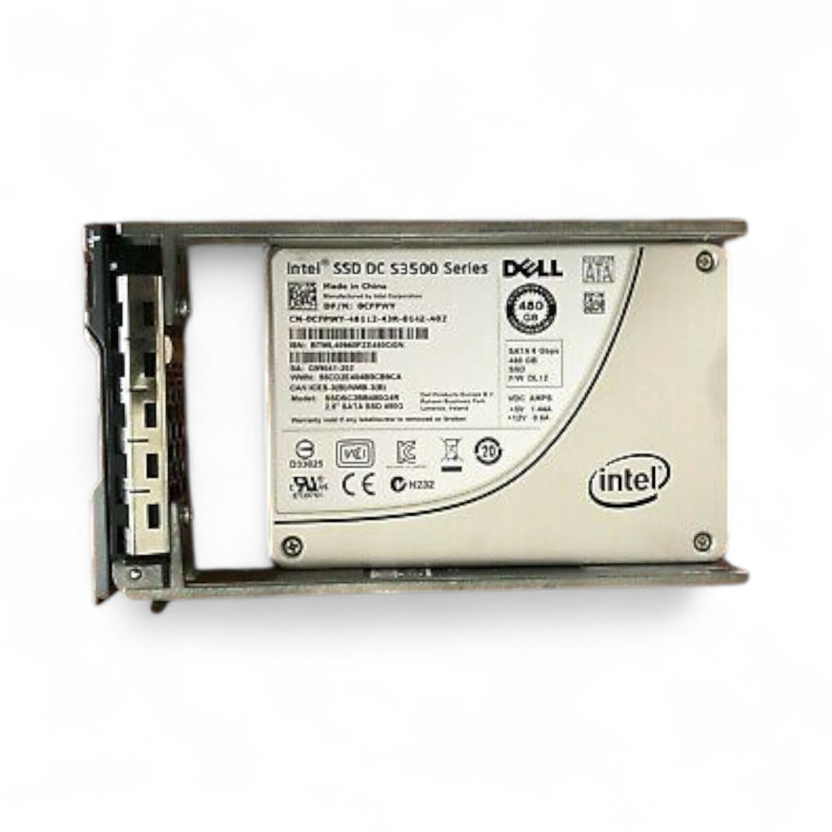 480 GB SATA 2,5 Zoll 6G RI Dell P/N: 0334TT