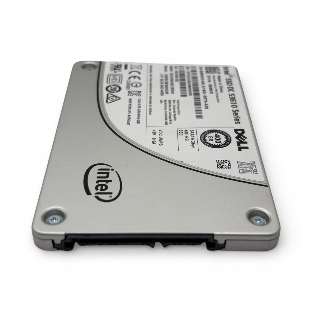 400GB SATA 6G SSD Intel DC S3610 SSDSC2BX400G4R Dell P/N: 65WJJ, 065WJJ