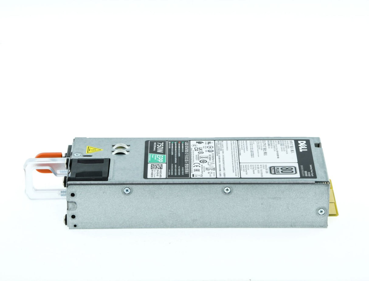 Dell 750W Power Supply 80 Plus Platinum E750E-S1 for PowerEdge G13, G14, G15 P/N: 0G6CCK, G6CCK