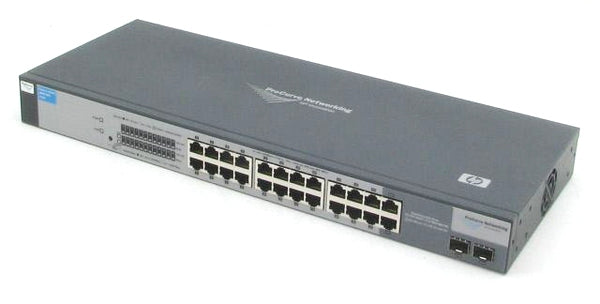 HP ProCurve 1800-24G Gigabit-Switch mit 24 Anschlüssen, Teilenummer: J9028B