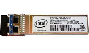 Intel 10 Gb/s SFP+ SW 1310 nm Teilenummer: E65685-001, FTLX1471D3BCV-IT