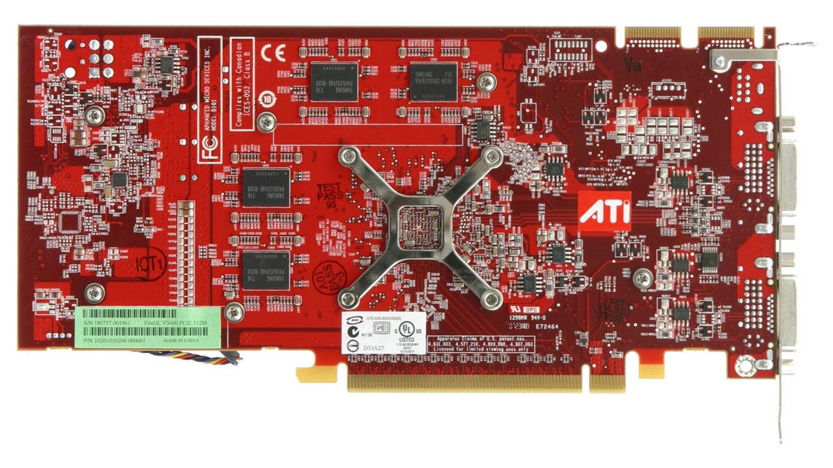 ATI FireGL V3600 256MB en 2x DVI