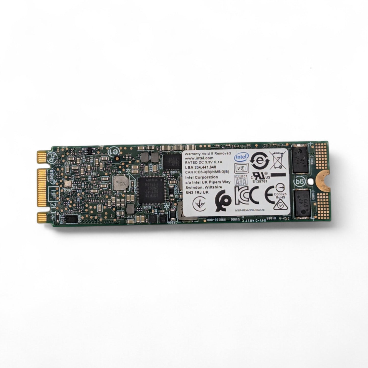 120GB SSD SATA M.2 for Dell BOSS-S1 card SSDSCKJB120G7R P/N: 0GKJ0P, GKJ0P