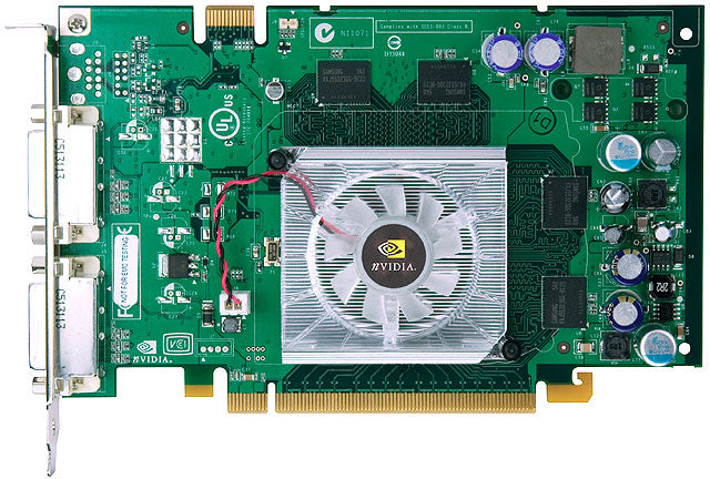 NVIDIA Quadro FX 550 PCI-E X16 128 MB GDDR3 und 2 x DVI-I