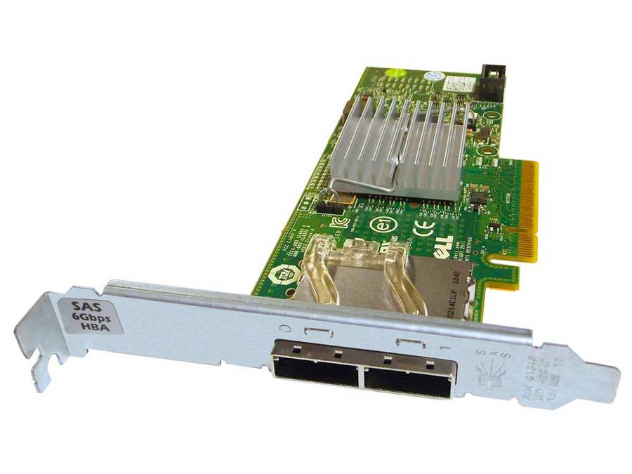 Dell PERC H200e 6Gbps HBA SAS Controller, PCIe, FP, 12DNW