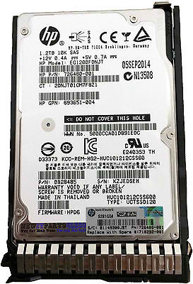 12TB 10K SAS 2 5 inch HP 0B28485