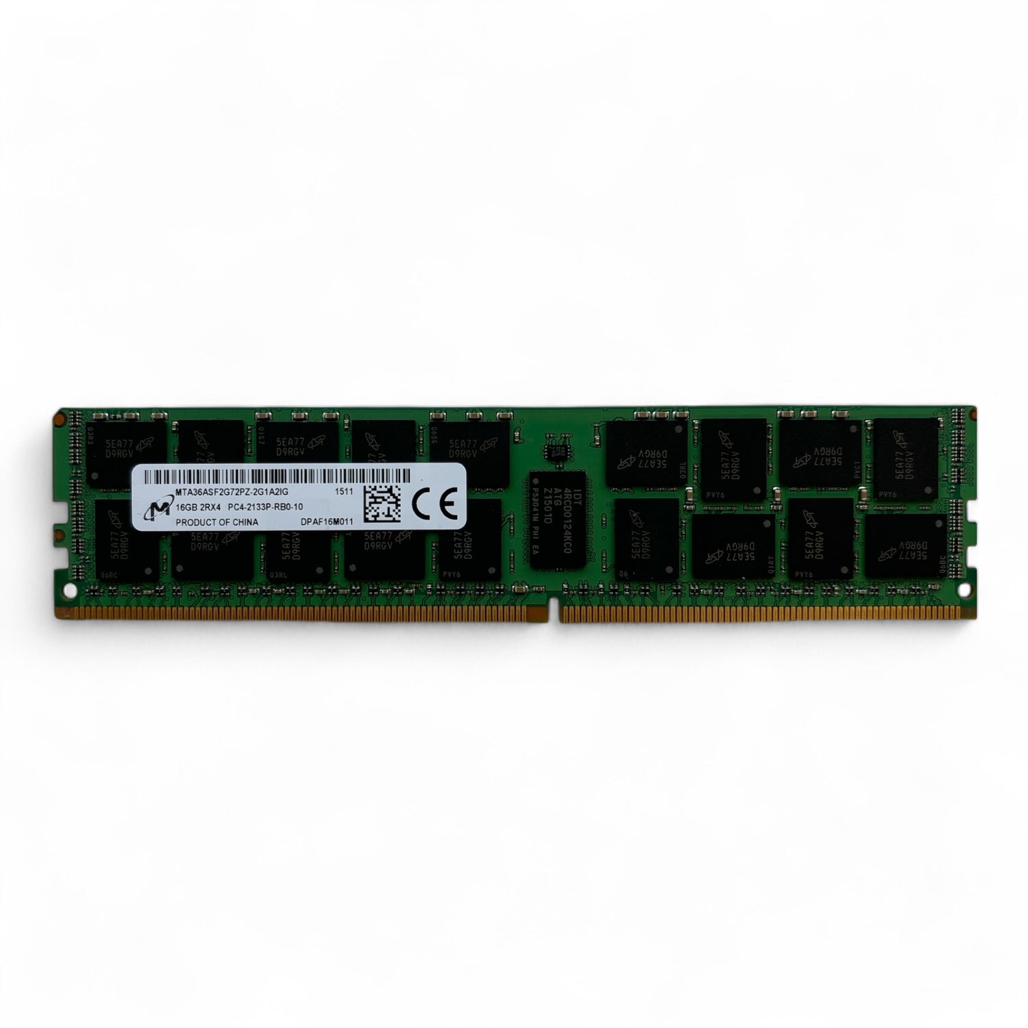 16 GB 2Rx4 PC4-2133P Micron MTA36ASF2G72PZ-2G1A2IG