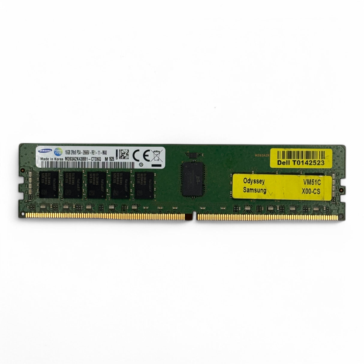 16GB 2Rx8 PC4-2666V Samsung M393A2K43BB1-CTD6Q
