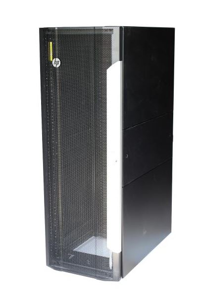 HP 19" Server Rack 10000G3 36U, Breite 60cm - Tiefe 100cm keine Seitenteile P/N: 10636G3 gebrauchtes Rack mit möglichen Kratzern