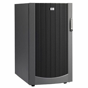 APC AR3104 24U 19" Enclosure with sidepanels Black 2 Doors 2 Sidepanels (Used serverrack possible scratches)