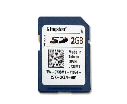 Dell 2GB SD Card, Kingston P/N: 738M1, 0738M1