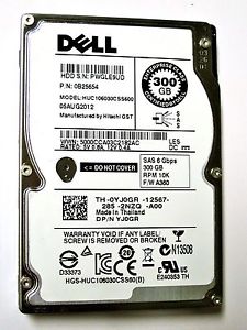 300GB 10K SAS 2 5 inch YJ0GR