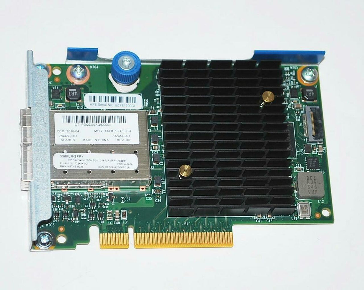 HP Flexfabric 556FLR-SFP+ 10 Gb 2P SFP Teilenr.: 764460-001, 727060-B21