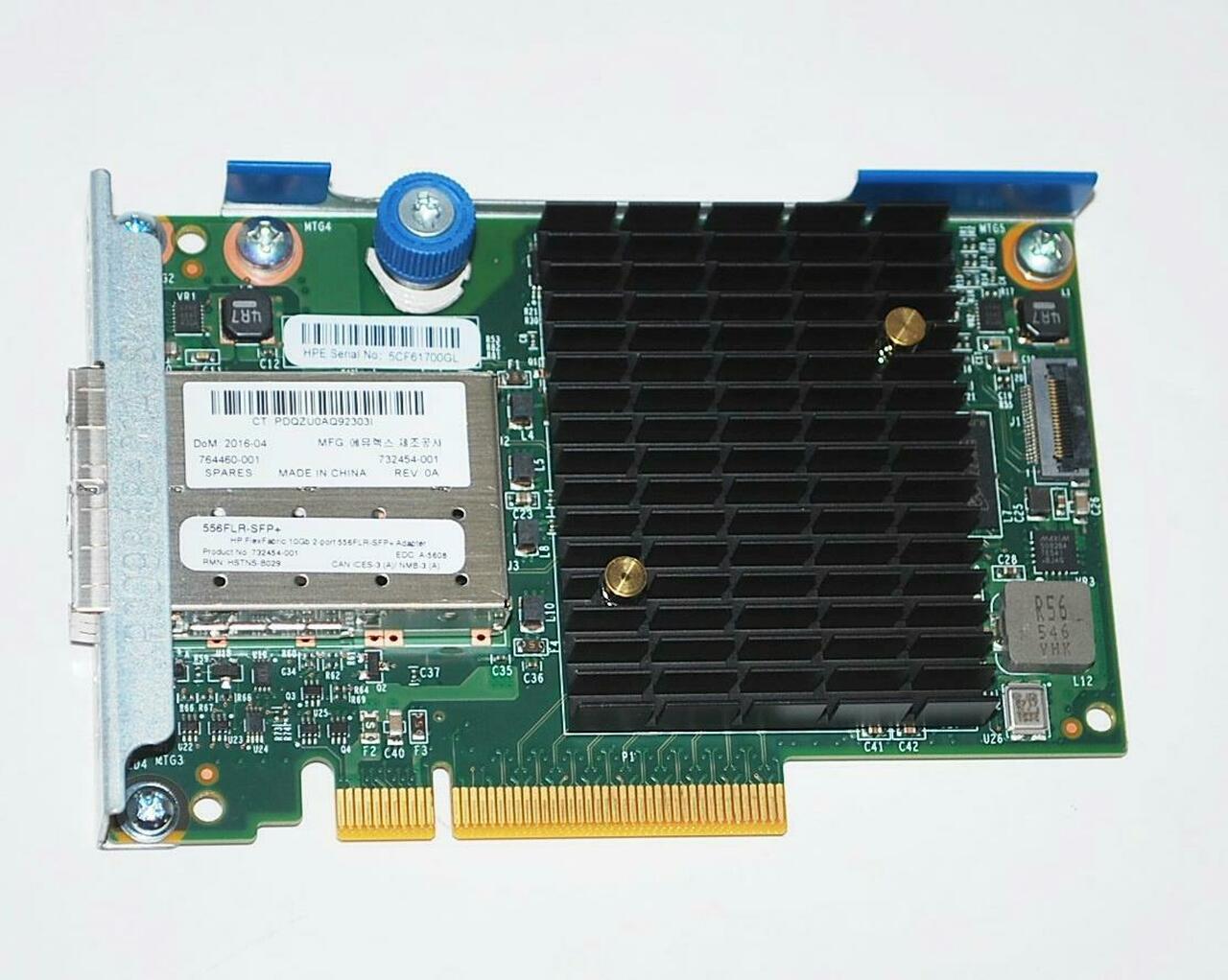 HP Flexfabric 556FLR-SFP+ 10 Gb 2P SFP Teilenr.: 764460-001, 727060-B21