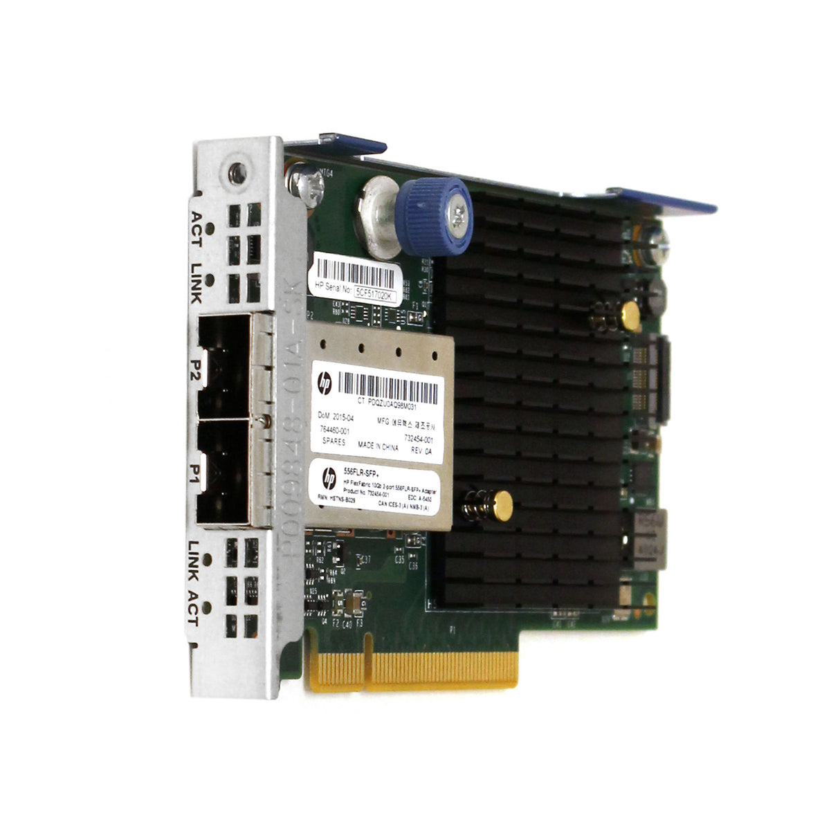 HP Flexfabric 556FLR-SFP+ 10 Gb 2P SFP Teilenr.: 764460-001, 727060-B21