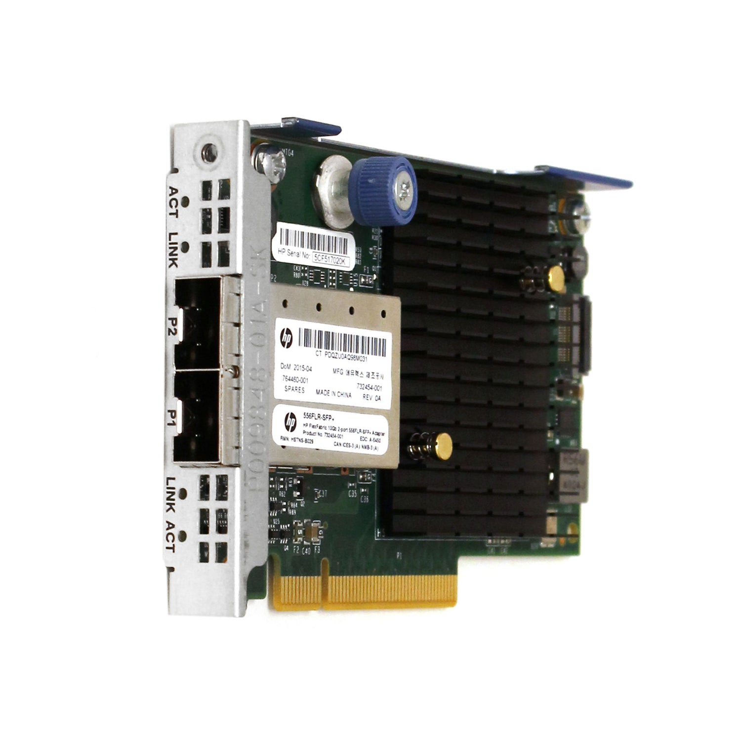 HP Flexfabric 556FLR-SFP+ 10 Gb 2P SFP Teilenr.: 764460-001, 727060-B21