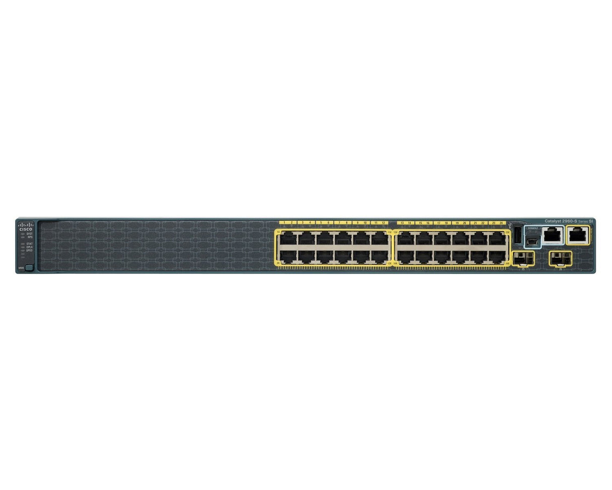 CISCO Catalyst WS-C2960S-24TS-L-V02 Gigabit Switch, Layer 3 P/N: WS-C2960S-24TS-L-V02