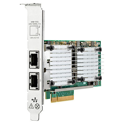 HPE Full Profile 530T 2 Port 10Gb/s NIC P/N: 656594-001, HSTNS-BN98