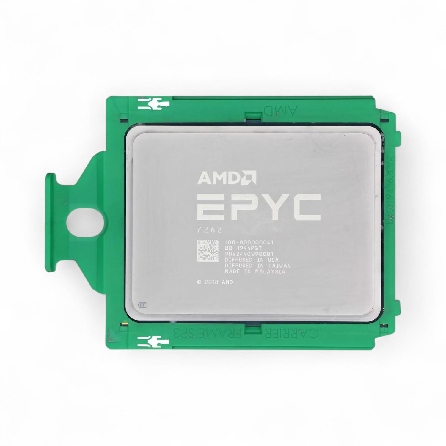 AMD EPYC 7262 Dell-locked! - 8 Cores 16 Threads, Base 3.20GHz Turbo 3.40GHz, 155W P/N: 100-000000041