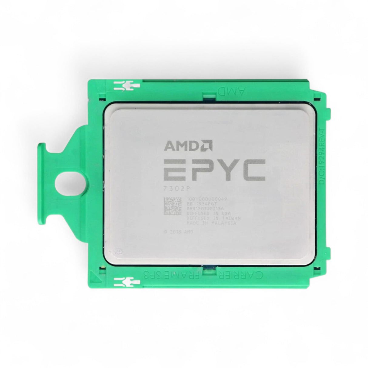 AMD Epyc 7302P - 16 Cores, 32 Threads, 3.0 - 3.3 GHz, Cache 128MB, TDP 155W, P/N  100-000000049