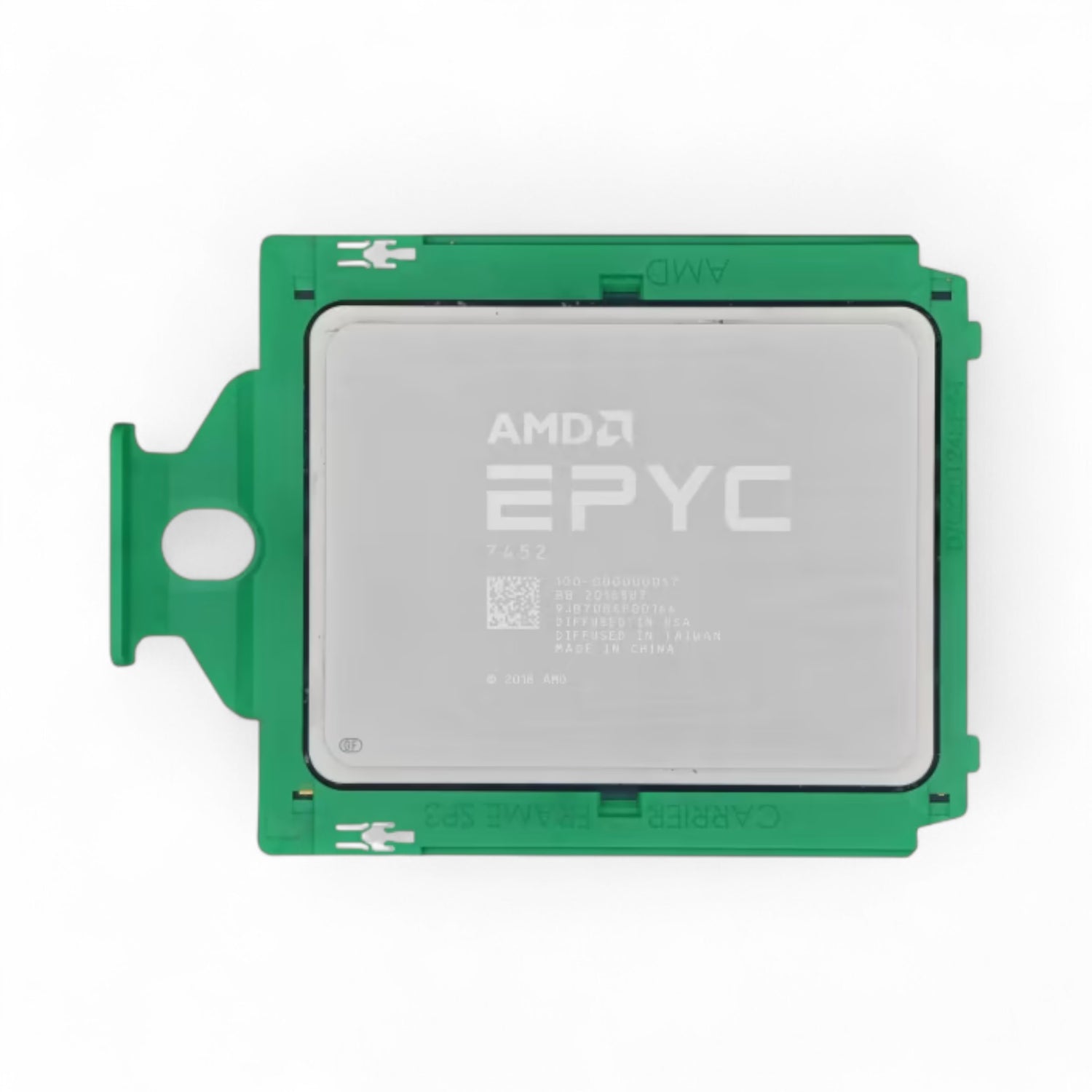 AMD EPYC 7452 Dell-locked! - 32 Cores 64 Threads, Base 2.20GHz Turbo 3.35GHz, 155W P/N: 100-000000057