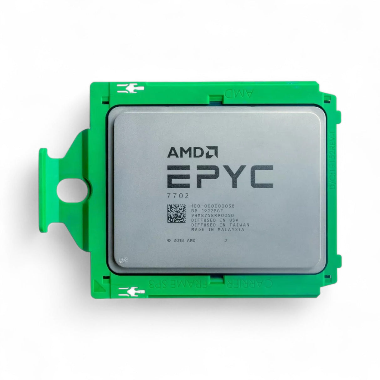 AMD EPYC 7702 Dell-locked! - 64 Cores 128 Threads, Base 2.00GHz Turbo 3.35GHz, 200W P/N: 100-000000038