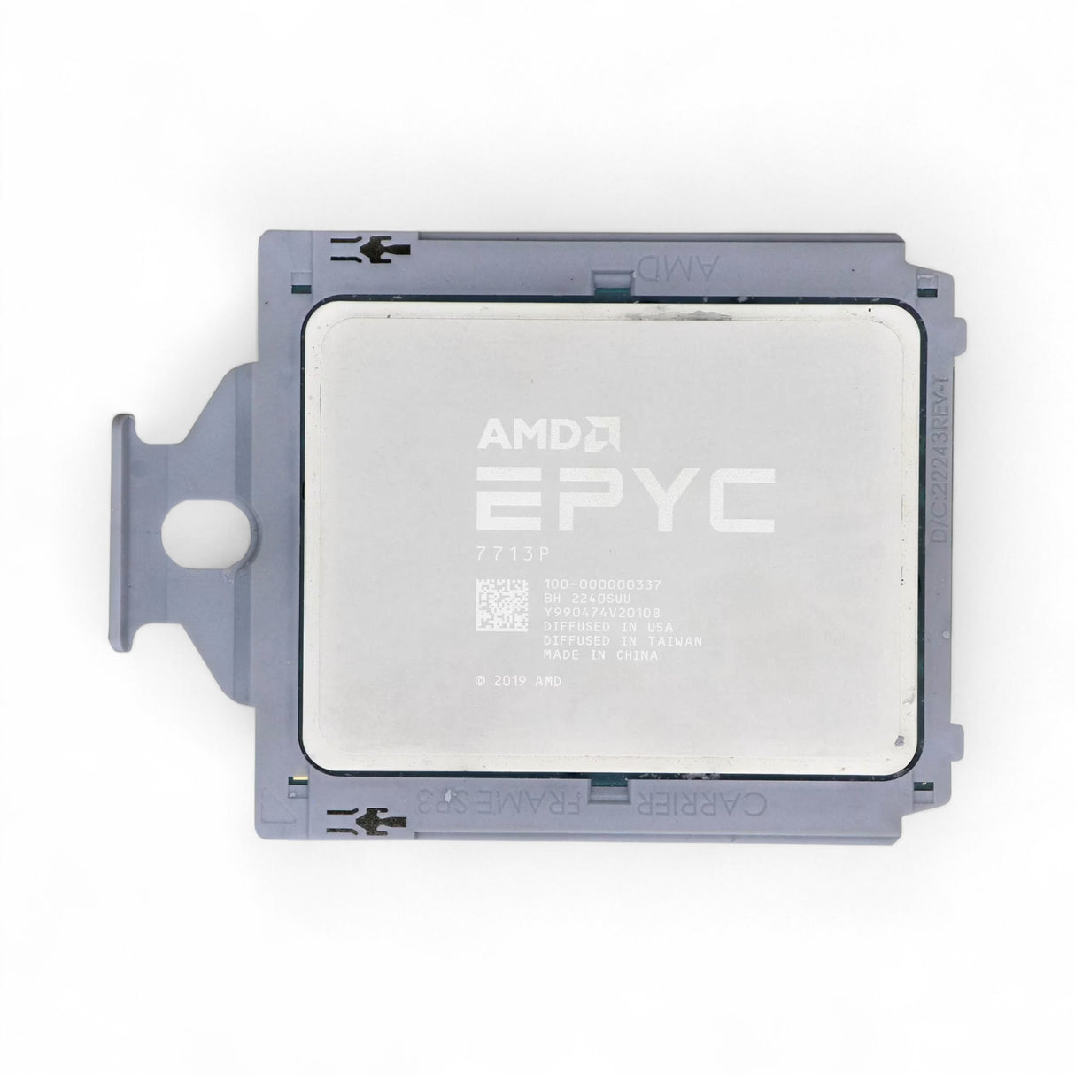 AMD EPYC 7713P Dell-locked! - 64 Cores 128 Threads, Base 2.00GHz Turbo 3.67GHz, 225W P/N: 100-000000337