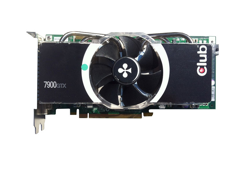 Nvidia Geforce 7900GTX (Club 3D) PCI-e x16 512 MB GDDR3, 2 x DVI-I, S-Video