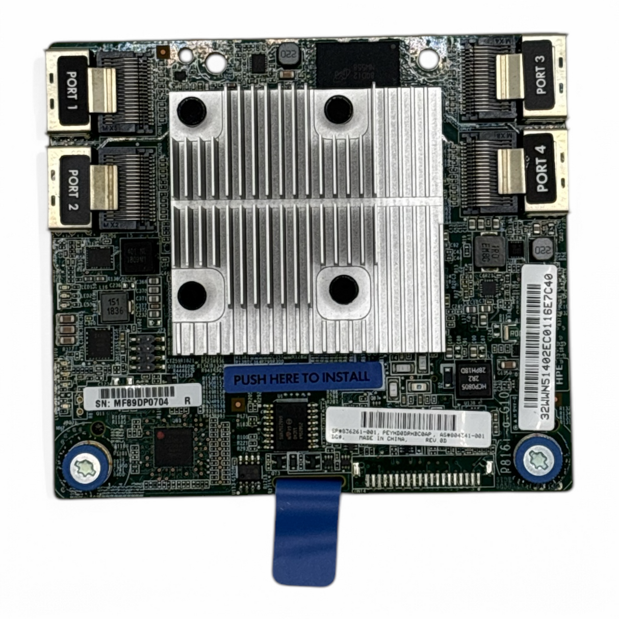 HPE Smart Array P816i-a/4GB FBWC 12 Gb 2-Port interner SAS-Controller P/N: 804341-001, 836261-001