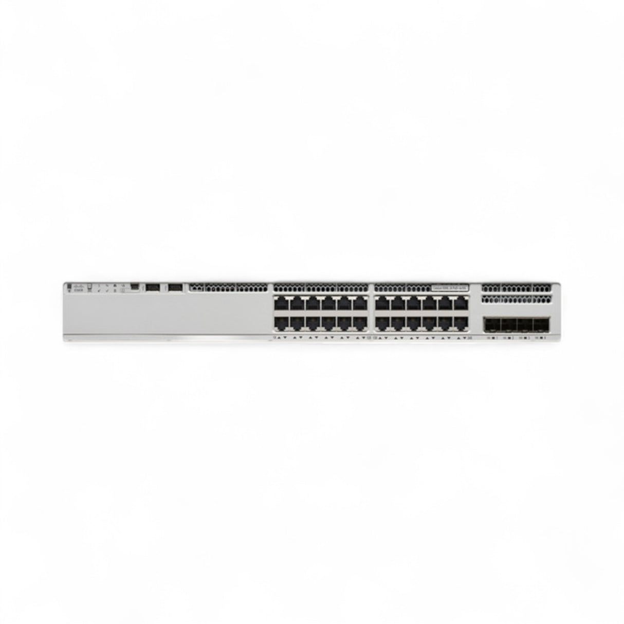 Cisco Catalyst 9200L - 24x 1Gb BASE-T Port, 4x 1Gb SFP Port, POE+, P/N: C9200L-24P-4G-A-WS