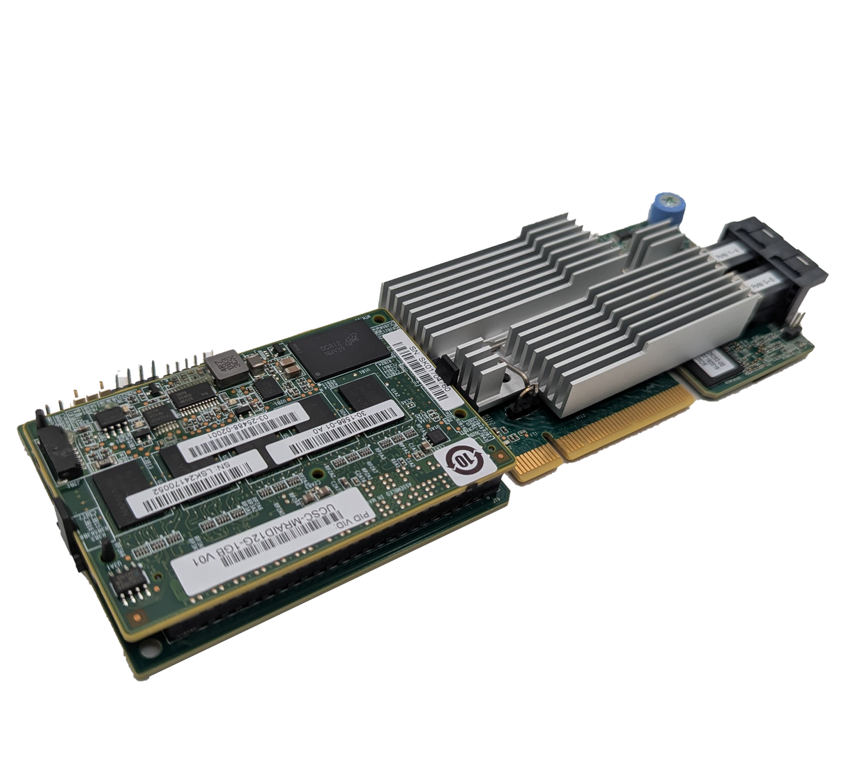 Cisco UCSC-MRAID12G 8-Port 12G SAS RAID-Controller, inkl. 1 GB Cache, P/N: 74-12862-01, UCSC-MRAID12G V02, UCSC-MRAID12G-1GB V01