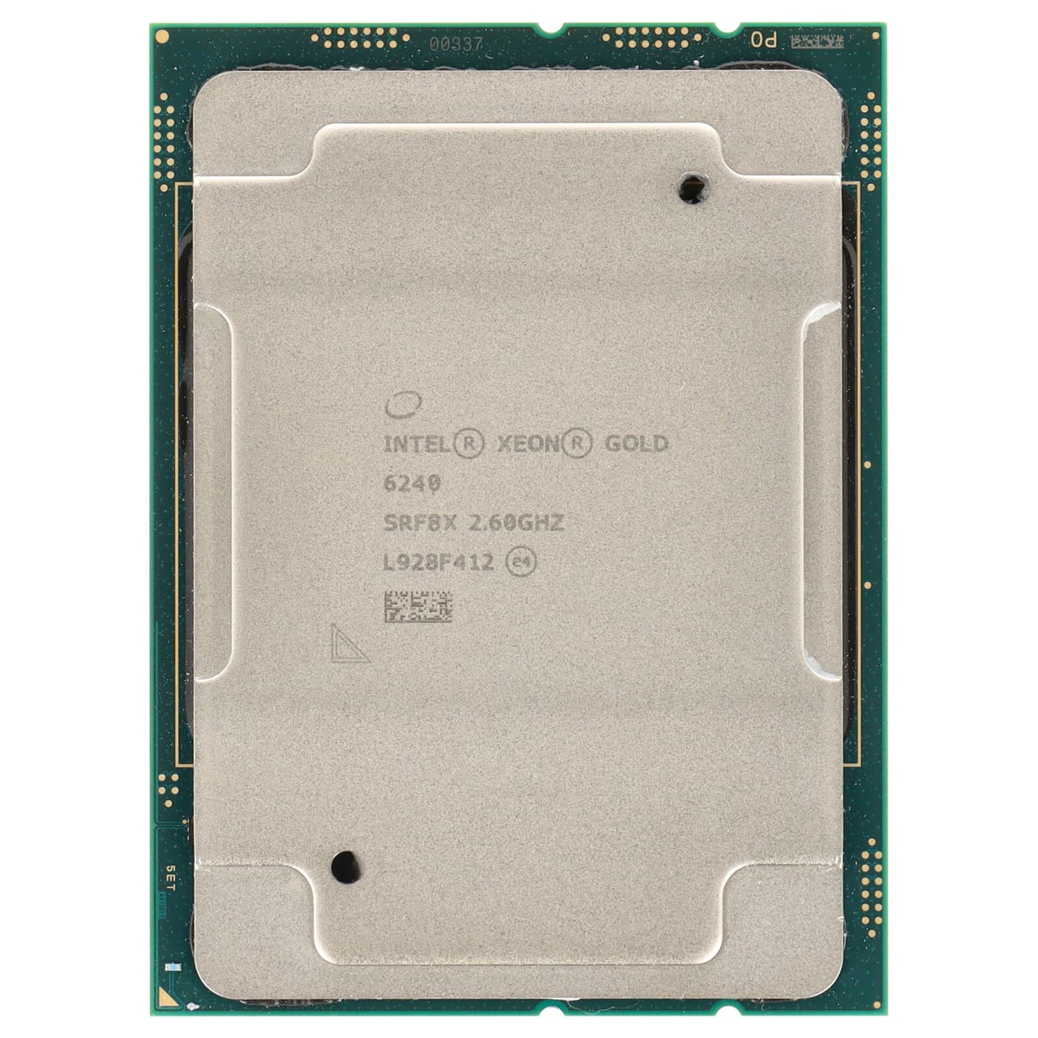 Intel Xeon Gold 6240 - 18 Cores  36 Threads, Base 2.6Ghz Turbo 3.9Ghz, 150W P/N: SRF8X