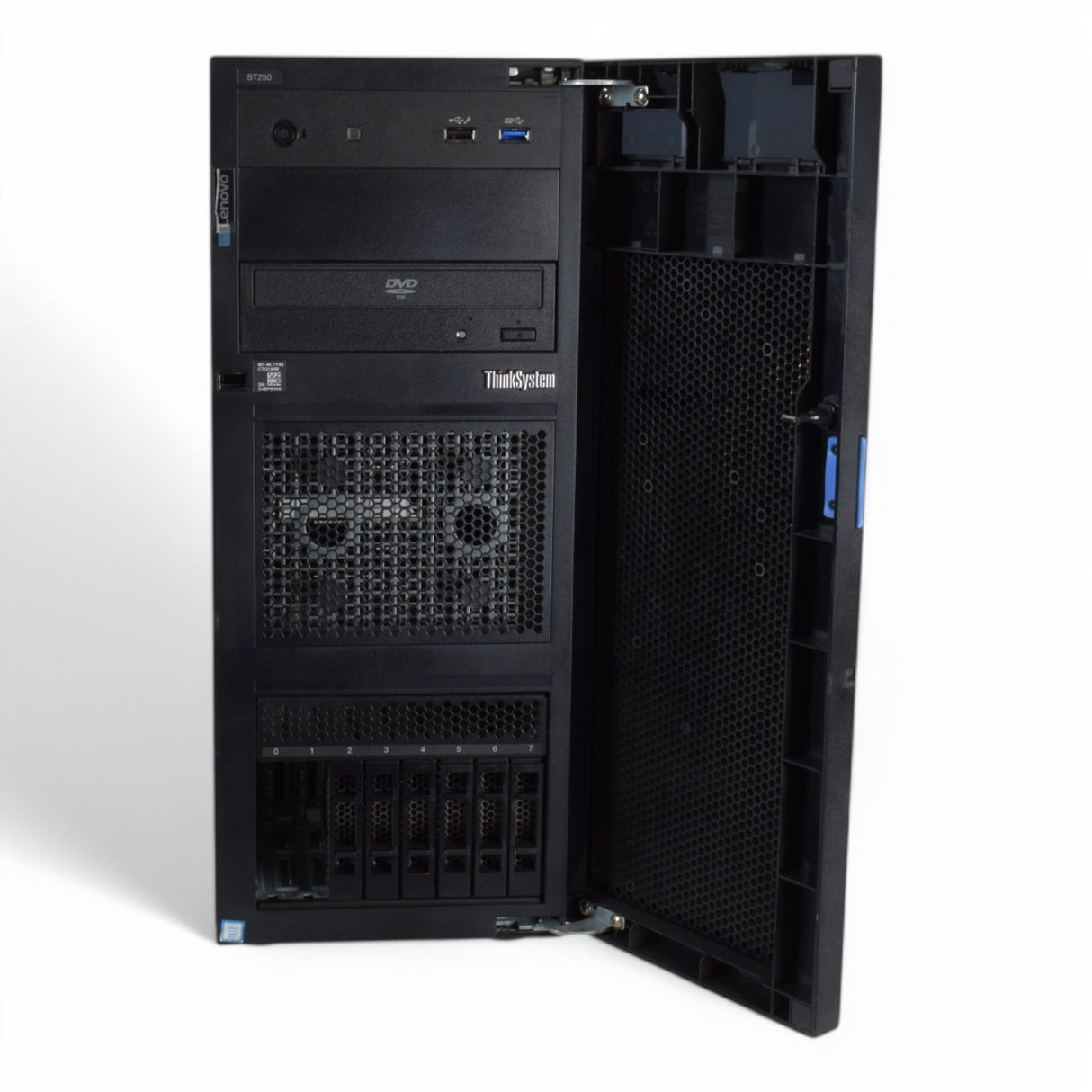 Lenovo Thinksystem ST250 8x 2.5"  Tower - 1x 4C/8T, 32GB RAM, 1x 250W PSU - Pre-Configured