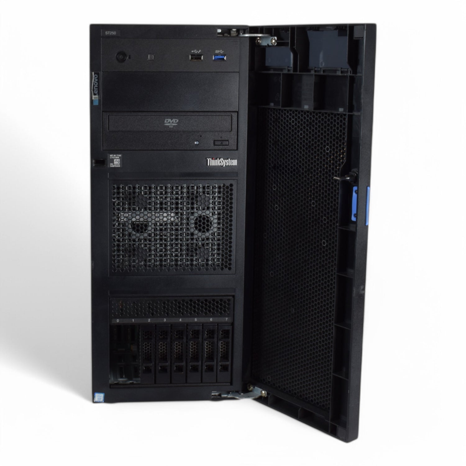 Lenovo Thinksystem ST250 8x 2.5"  Tower - 1x 4C/8T, 32GB RAM, 1x 250W PSU - Pre-Configured