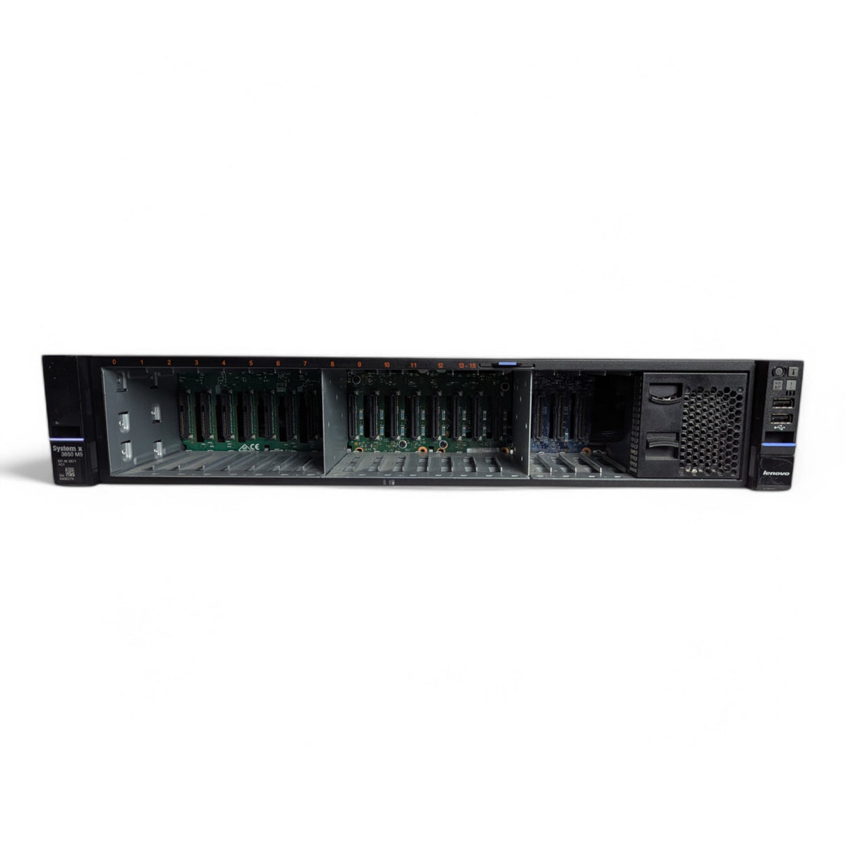 Lenovo System X3650 M5 16x 2.5" + 4x NVMe - Zelf samenstellen