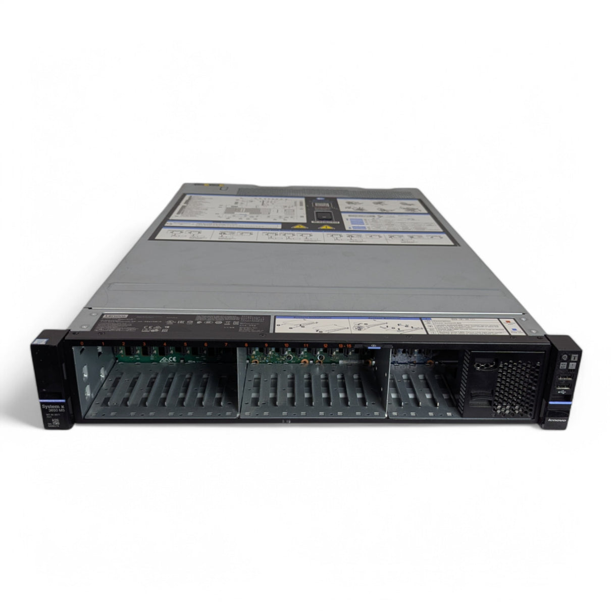 Lenovo System X3650 M5 16x 2.5" + 4x NVMe - Zelf samenstellen