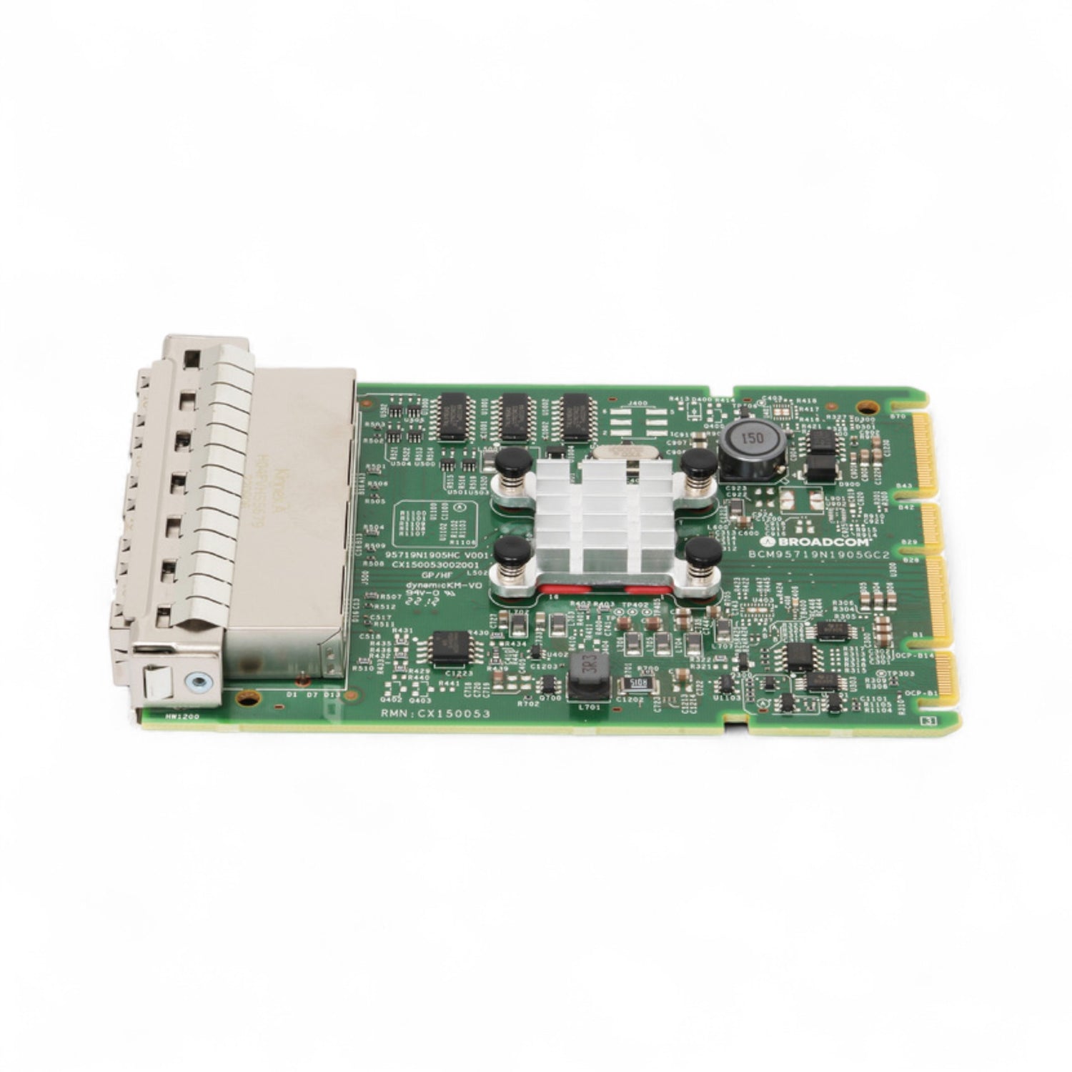 HP BCM5719 1Gbps 4-Port Base-T OCP3 Adapter P/N: P51305-001