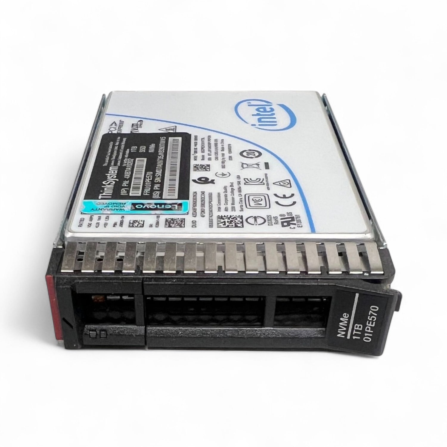 1.0TB U.2 NVMe 2.5" PCIe 3.0 RI Intel P4510 P/N: SSDPE2KX010T8L