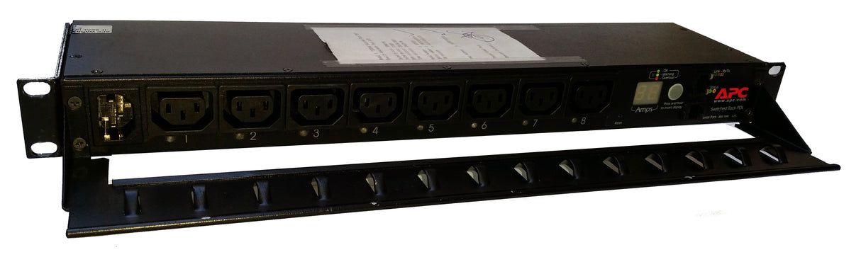 APC AP7920 switched Rack PDU 1U 15A/230V In: (1)C14 Out: (8)C13 P/N: AP7920