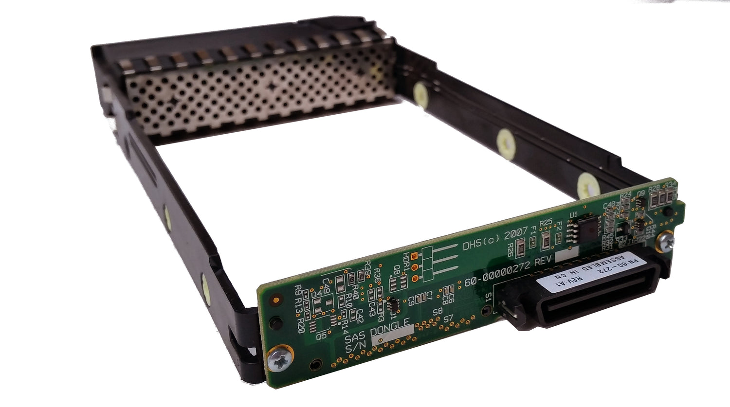 HP MSA2000 3.5" Harddisk bracket with SAS to Fibre dongle / Interposer P/N: 60-272-02