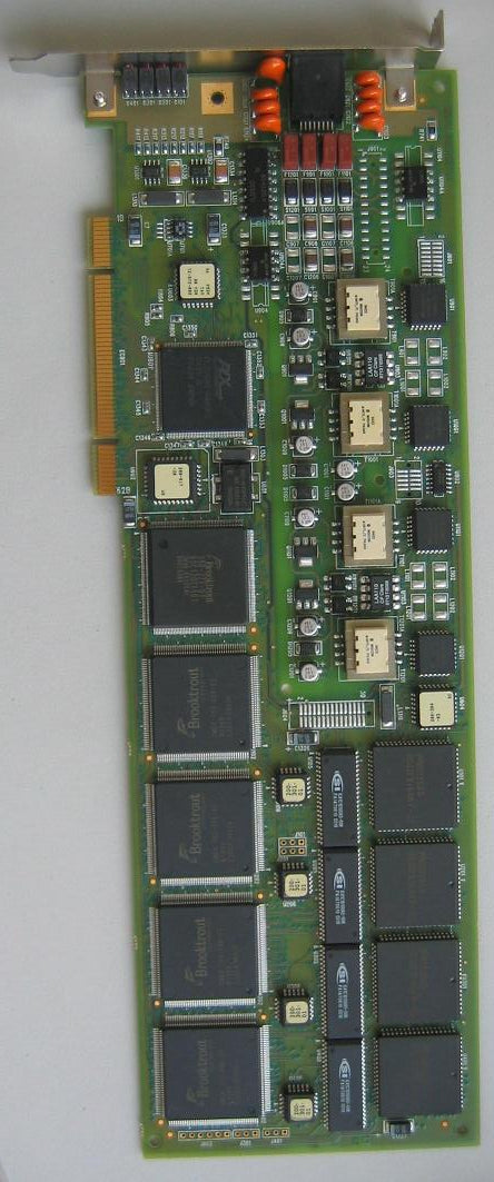 Brooktrout TR114+PI_4 FAX PCI Card Board