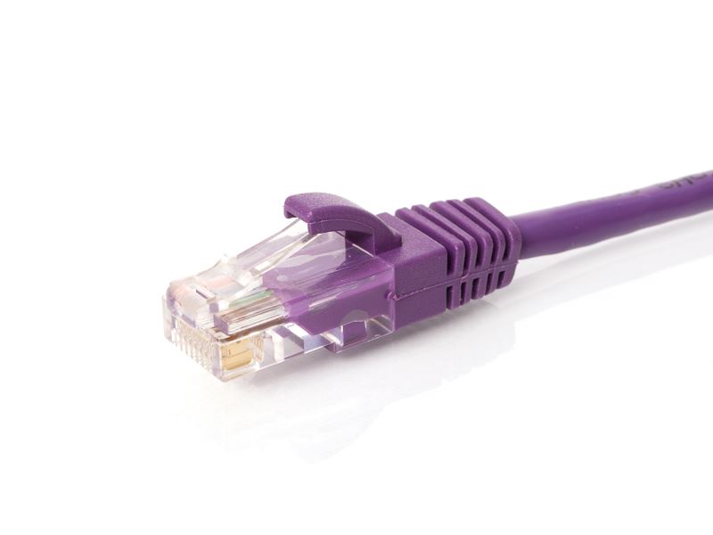 UTP Cable 1.5m Cat 5e, Purple