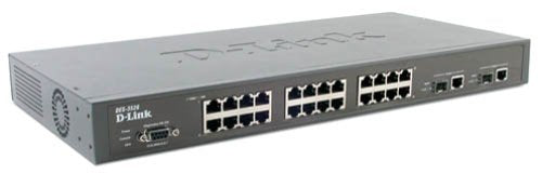D-Link DES-3526 x Stack 24P Gb Switch