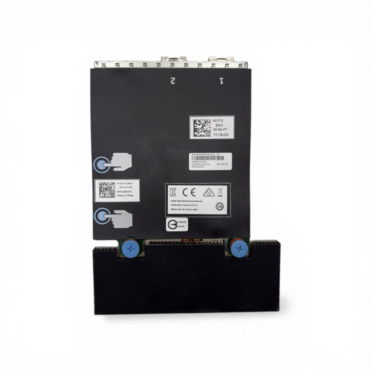 Dell Broadcom 57414 2x 25Gb SFP28 NDC P/N: 09XY73, 06WMMV