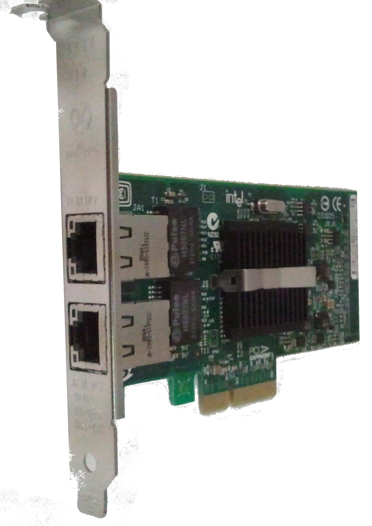 Dell Low Profile Intel X3959 2 Port 1Gb/s NIC P/N: X3959, 0X3959