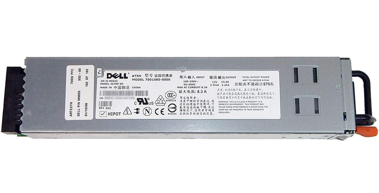 Power Supply Dell 670W M9655