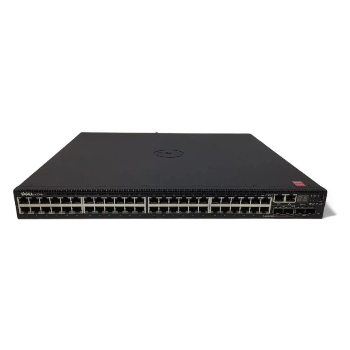 Dell Networking N3048P - 48x 1Gb BASE-T Port, 2x 10Gb SFP+ Port, POE+, P/N: FKJ36
