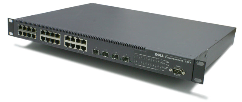 Dell PowerConnect 5212, 12-port Gigabit network switch P/N: 8Y736, 08Y736