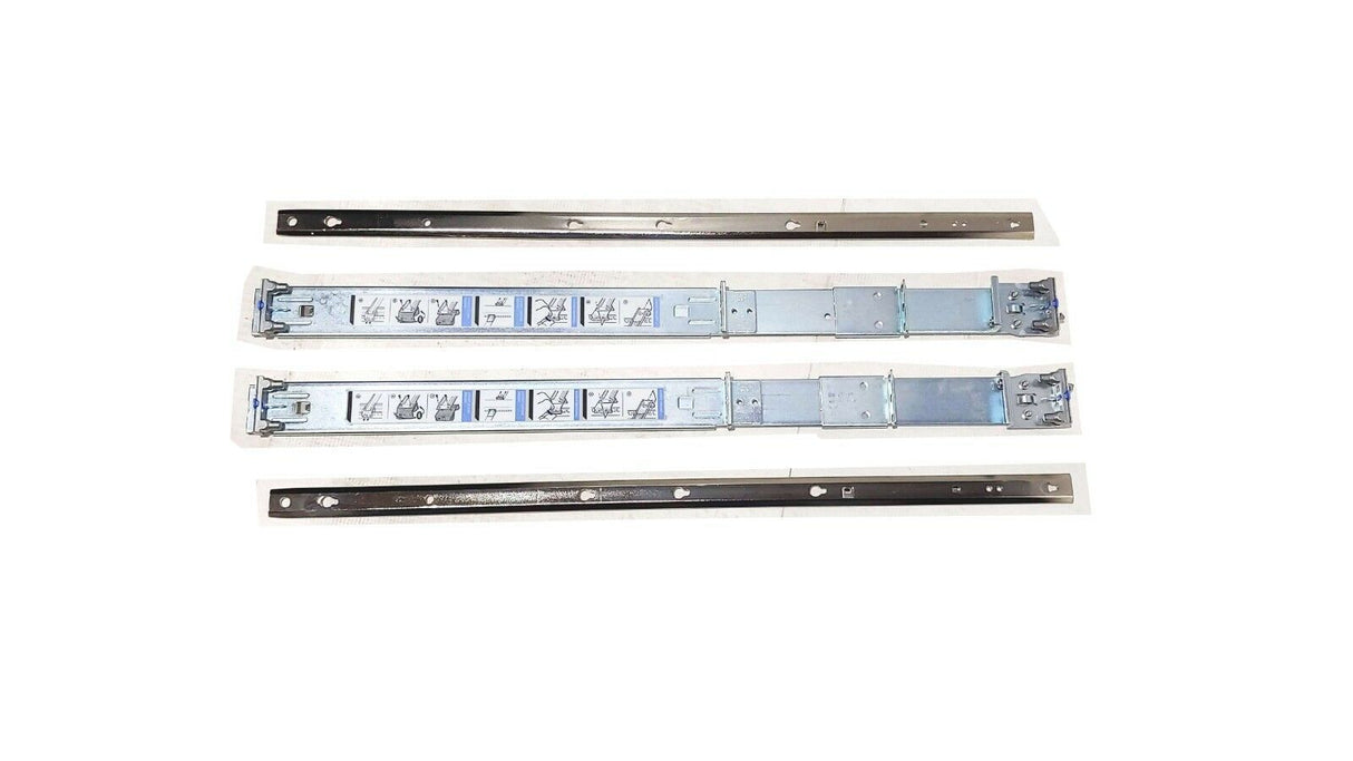 Dell Statische 1U-Rack-Schienen für PowerEdge R210, R220, R230, R310, R320, R410, R415, R420, R430, R620, R630 P/N: 0Y819K, 0D419M, 0C611M, 0G378C, 0Y235M